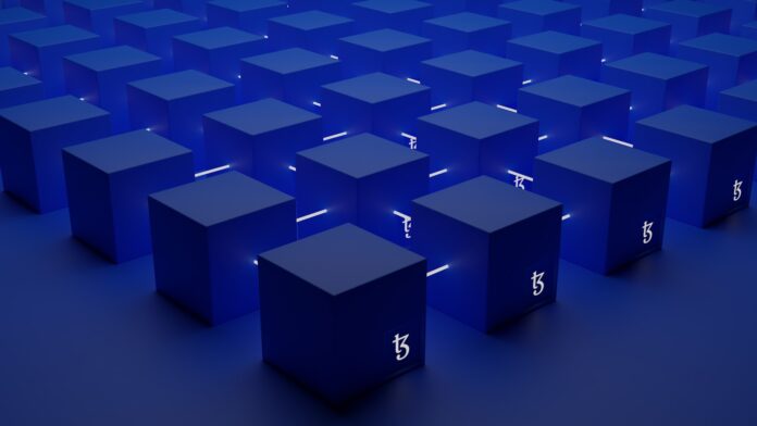 Photo by Shubham Dhage a group of blue cubes with numbers on them