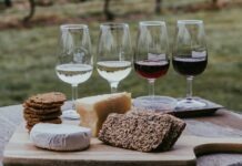 Exploring The Finest Vintages: Unforgettable Wine Tours Australia bread and bread on brown wooden chopping board