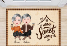 Top 20 Heart-Warming Gift Ideas for A Whole Family Personalised The Family Door Mats