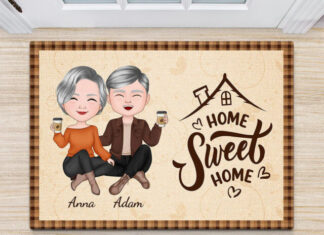 Top 20 Heart-Warming Gift Ideas for A Whole Family Personalised The Family Door Mats