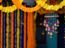 5 North East Indian festivals You Need to be a Part of At Least Once yellow and red hanging decors
