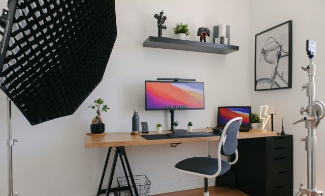 Producing Multi-Format Assets from a Single Modular Content Entry black flat screen tv turned on on white wall