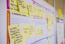 Best Project Management Tools for Your business to Flourish printed sticky notes glued on board